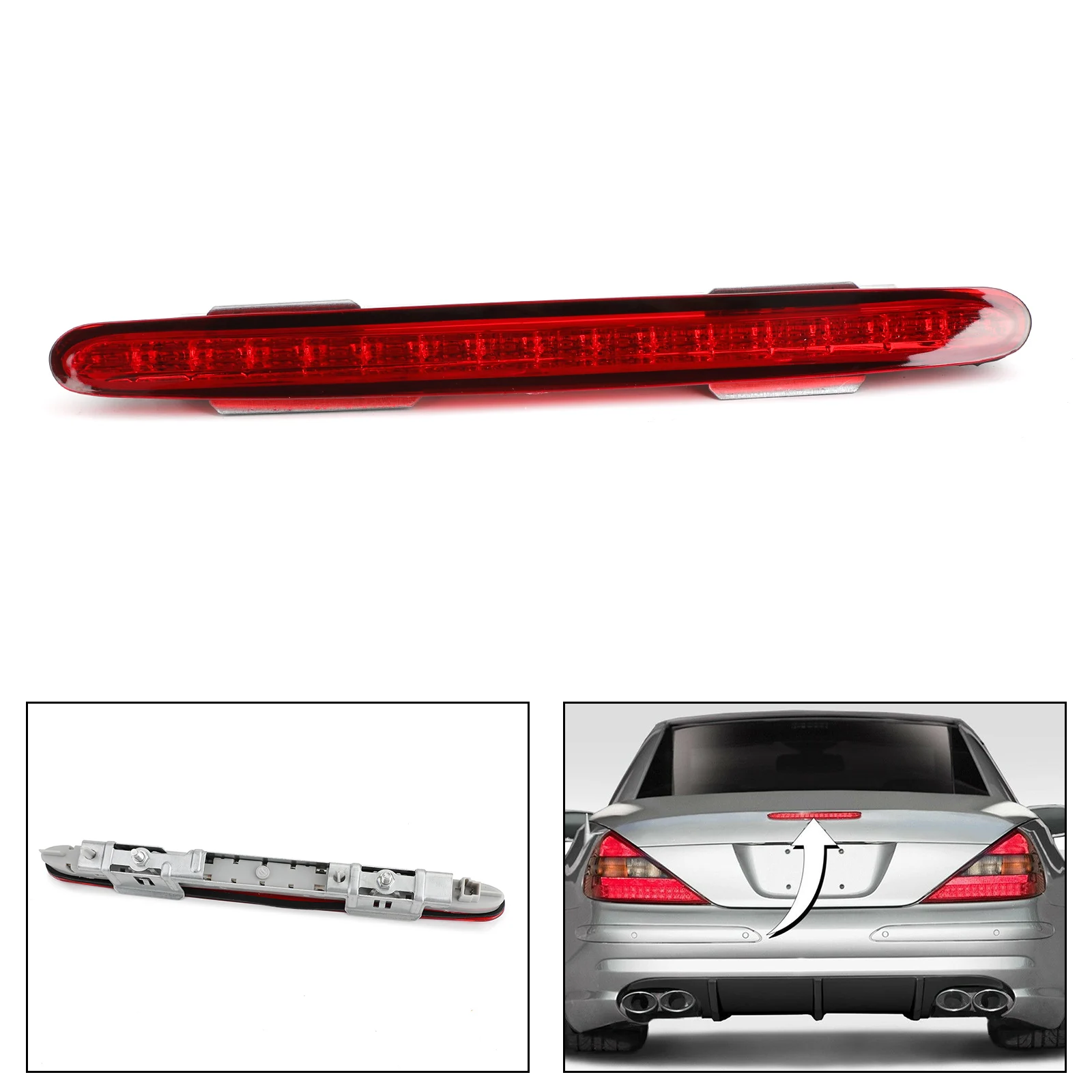 Areyourshop Rear 3rd Stop Trunk LED Break Light Lamp For Benz MB SL Class R230 2001-2012 A2308200056 Taillight Car Auto Parts
Areyourshop Rear 3rd Stop Trunk LED Break Light Lamp For Benz MB SL Class R230 2001-2012 A2308200056 Taillight Car Auto Parts