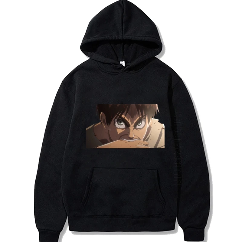 Anime Attack On Titan Eren Print Hoodies Men Harajuku Hoodies Streetwear Pullover Women Oversized Hoodies
Anime Attack On Titan Eren Print Hoodies Men Harajuku Hoodies Streetwear Pullover Women Oversized Hoodies