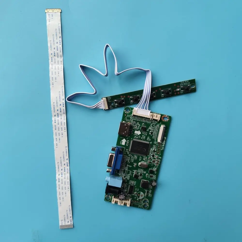 For NT156FHM-T00/N31/N41/N43/N51/N61/N62 1920X1080 VGA 15.6" Panel EDP Controller board HDMI-compatible Monitor LCD LED
For NT156FHM-T00/N31/N41/N43/N51/N61/N62 1920X1080 VGA 15.6" Panel EDP Controller board HDMI-compatible Monitor LCD LED