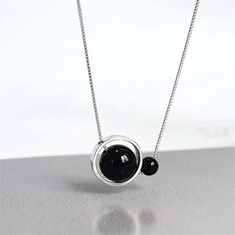 POFUNUO 925 Sterling Silver Geometric Black Onyx Necklace Women Stylish Minimalist Lucky Beads Necklace Lovers Fine Jewelry Gift
POFUNUO 925 Sterling Silver Geometric Black Onyx Necklace Women Stylish Minimalist Lucky Beads Necklace Lovers Fine Jewelry Gift