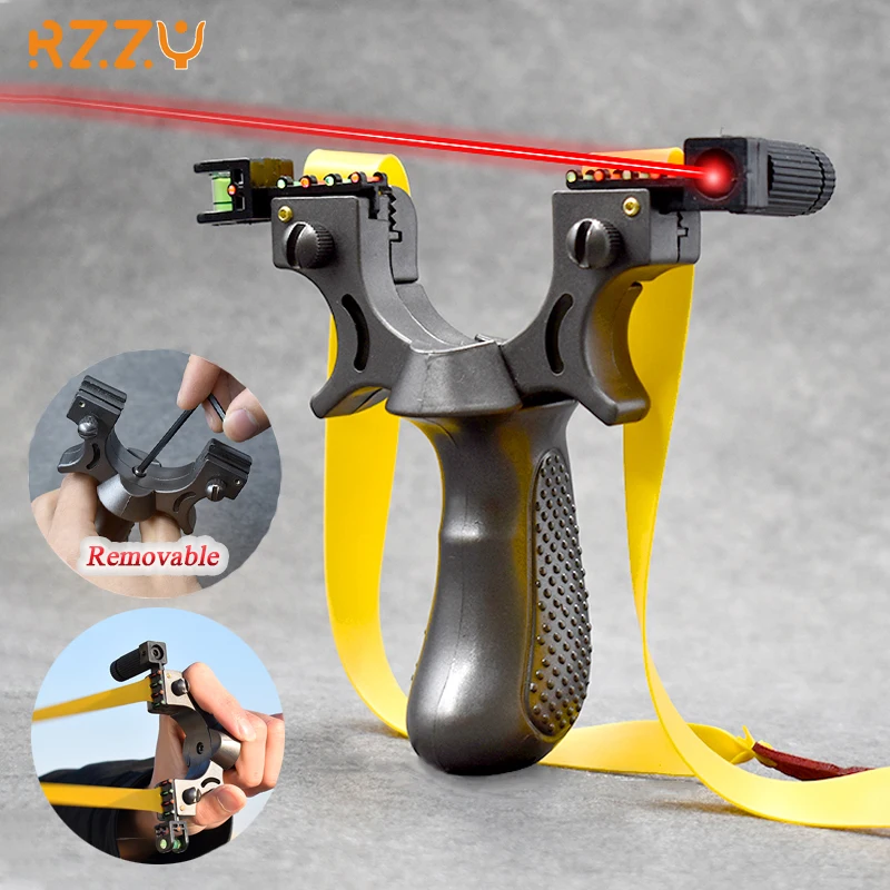 Laser Slingshot High Precision Resin Hunting Catapult for Outdoor Aiming Shooting Sports Accessories with Flat Rubber Band
Laser Slingshot High Precision Resin Hunting Catapult for Outdoor Aiming Shooting Sports Accessories with Flat Rubber Band