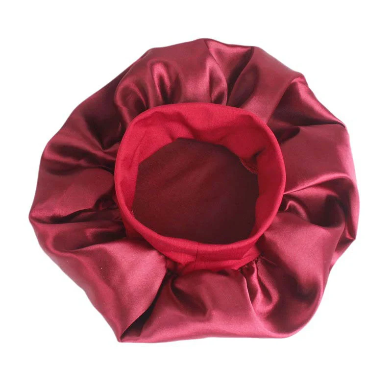 Bonnet Sleep Cap With Premium Elastic Band For Women Solid Color Head Wrap Brimmed Nightcap Women's Bonnet De Nuit Hair Tools
Bonnet Sleep Cap With Premium Elastic Band For Women Solid Color Head Wrap Brimmed Nightcap Women's Bonnet De Nuit Hair Tools