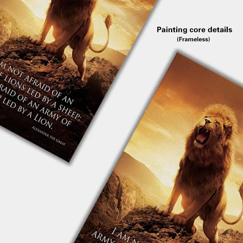 No Frame Army of Lions Art Poster Wall Art Print Canvas Painting Posters and Prints Pictures Room Decor
No Frame Army of Lions Art Poster Wall Art Print Canvas Painting Posters and Prints Pictures Room Decor