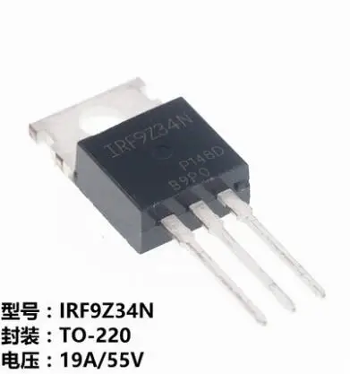 10pcs/lot IRF9Z34NPBF TO-220 55V / 19A FET IRF9Z34N 
10pcs/lot IRF9Z34NPBF TO-220 55V / 19A FET IRF9Z34N
