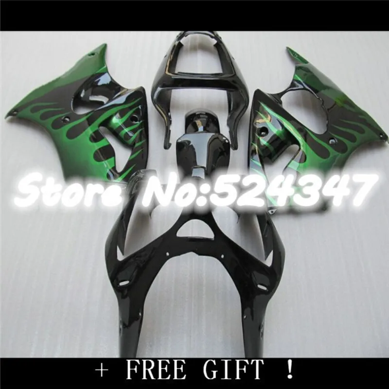 Full green fairing kit For KAWASAKI Ninja ZX6R 00-02 ZX-6R 2000-2002 ZX 6R 2000 2002 00 01 02 ABS fairings parts
Full green fairing kit For KAWASAKI Ninja ZX6R 00-02 ZX-6R 2000-2002 ZX 6R 2000 2002 00 01 02 ABS fairings parts