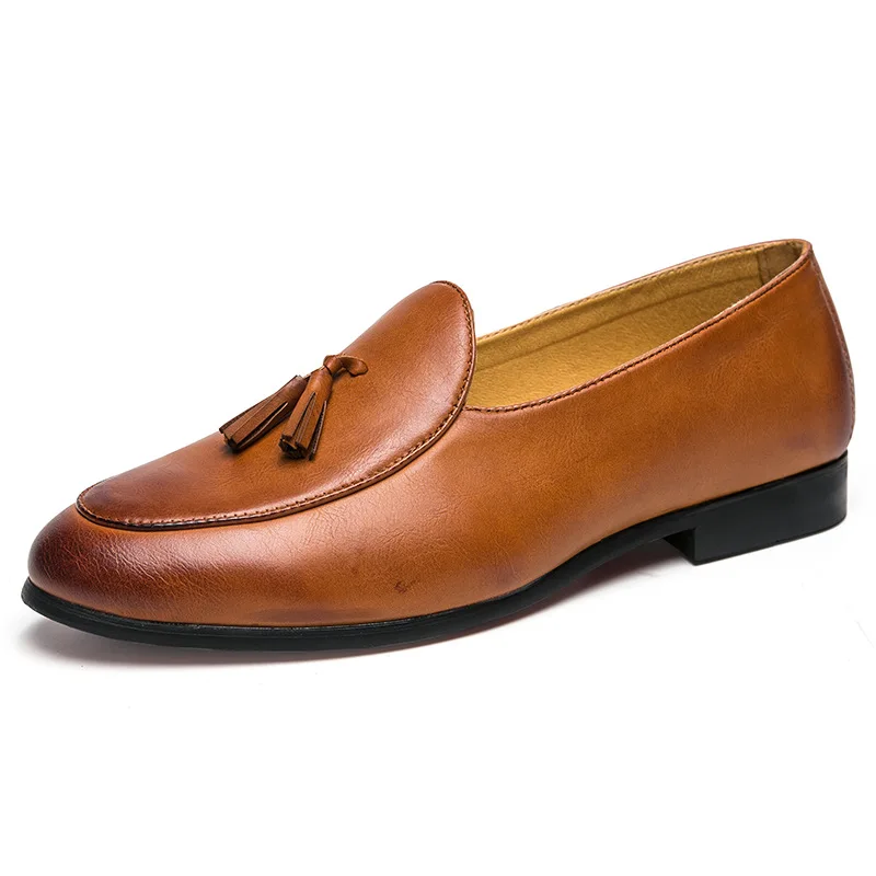 2019 New British Vintage Men Casual Shoes Fashion Male Shoes Leather Men Loafers Leisure Moccasins Slip On Men's Driving Shoe
2019 New British Vintage Men Casual Shoes Fashion Male Shoes Leather Men Loafers Leisure Moccasins Slip On Men's Driving Shoe