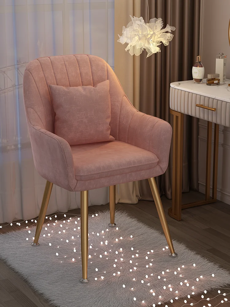 Nordic Light Luxury Dining Chair Household Contracted Nail Make-up Chair Bedroom Stool Desk Modern Home Furniture Living Room
Nordic Light Luxury Dining Chair Household Contracted Nail Make-up Chair Bedroom Stool Desk Modern Home Furniture Living Room