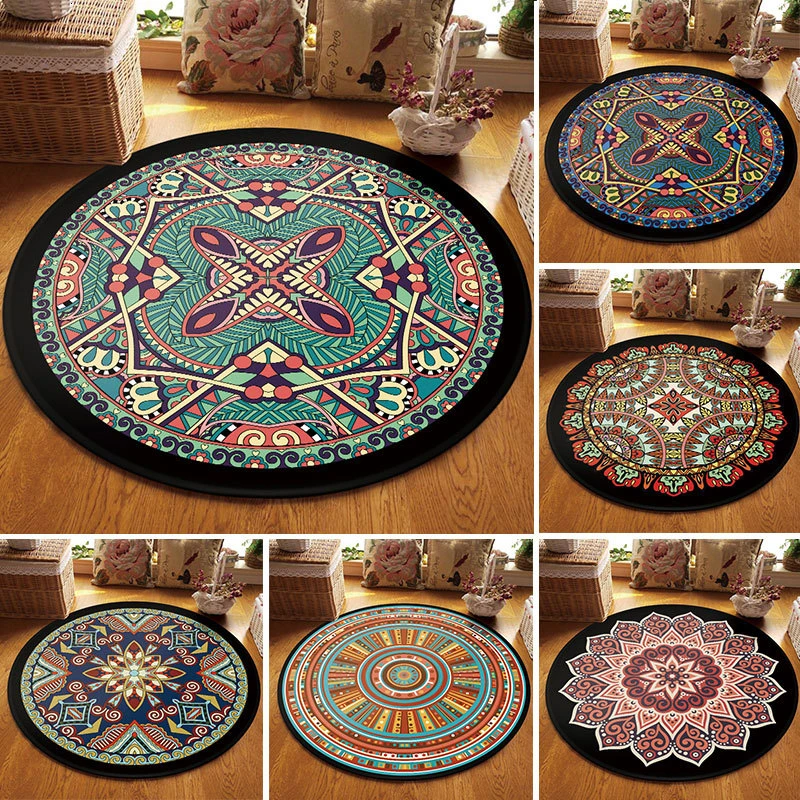 RFWCAK Morocco Style Round Carpet For Living Room Rugs Bedroom Floor Mat Coffee Table Area Rug Tapete Para Sala Home Decoration
RFWCAK Morocco Style Round Carpet For Living Room Rugs Bedroom Floor Mat Coffee Table Area Rug Tapete Para Sala Home Decoration