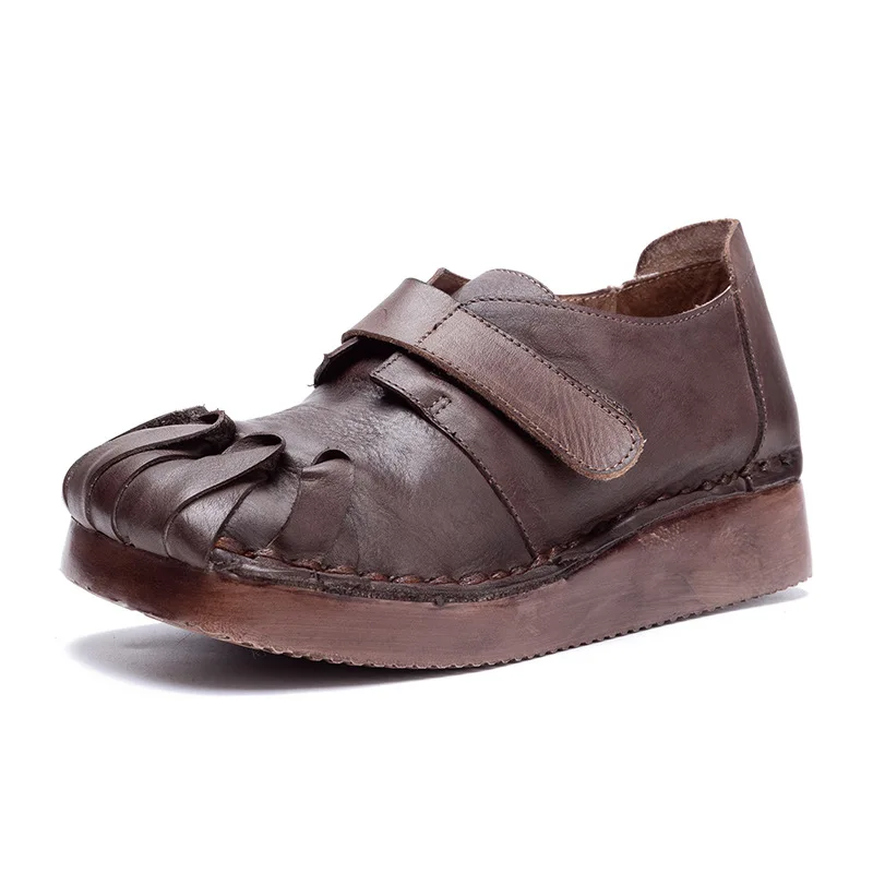 YourSeason Pumps Ladies Genuine Leather 2021 New Retro Hook Loop Casual Round Toe Women Pleated Handmade Platform Shoes
YourSeason Pumps Ladies Genuine Leather 2021 New Retro Hook Loop Casual Round Toe Women Pleated Handmade Platform Shoes