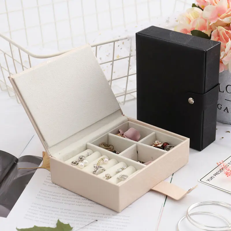 Jewelry Box Organizer Portable Travel Leather Jewellery Ornaments Case Storage
Jewelry Box Organizer Portable Travel Leather Jewellery Ornaments Case Storage