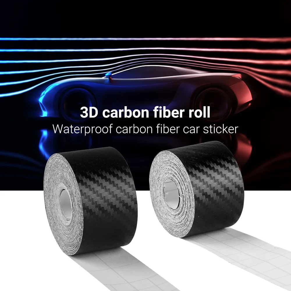 3D Carbon Carbon Fiber Car Sticker DIY Paste Protector Strip Door Sill Side Mirror Anti Scratch Tape Waterproof Protection Film
3D Carbon Carbon Fiber Car Sticker DIY Paste Protector Strip Door Sill Side Mirror Anti Scratch Tape Waterproof Protection Film