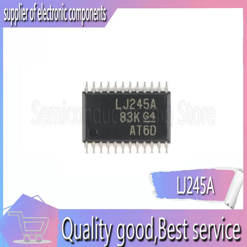 10 шт. абсолютно новый оригинальный SN74LVC4245APWR LJ245A чип-преобразователь TSSOP24
10 шт. абсолютно новый оригинальный SN74LVC4245APWR LJ245A чип-преобразователь TSSOP24