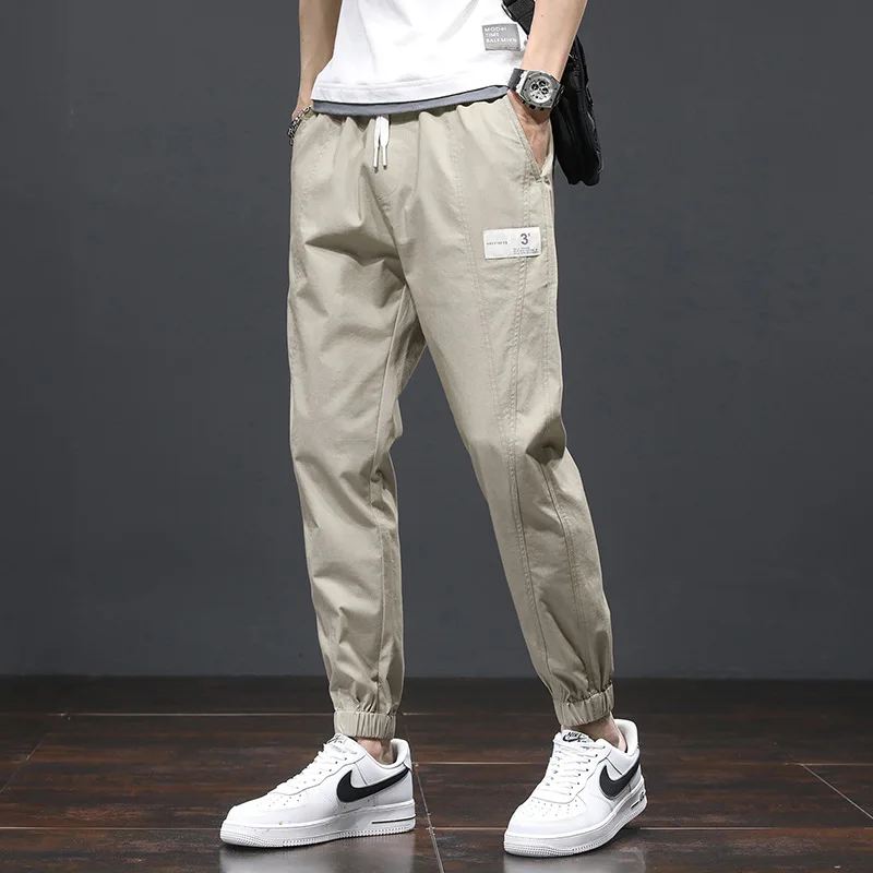 2021 summer casual pants men's loose-fitting sports pants trendy fashion tooling all-match thin Harlan nine-point pants
2021 summer casual pants men's loose-fitting sports pants trendy fashion tooling all-match thin Harlan nine-point pants