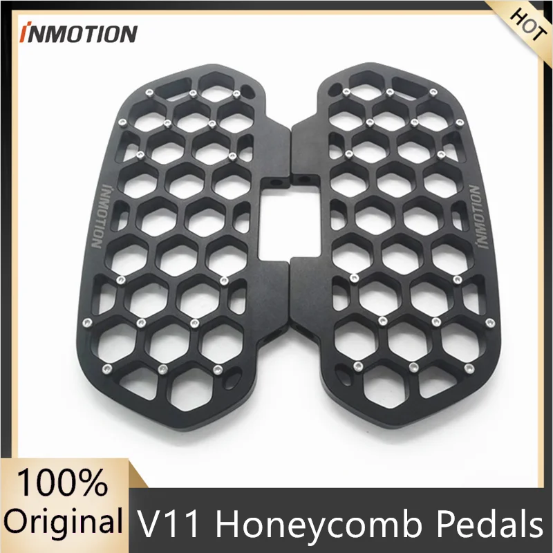 Оригинальные Сотовые педали INMOTION для одноколесного велосипеда INMOTION V11, новая расширенная педаль V11, аксессуары для одноколесного скутера
Оригинальные Сотовые педали INMOTION для одноколесного велосипеда INMOTION V11, новая расширенная педаль V11, аксессуары для одноколесного скутера
