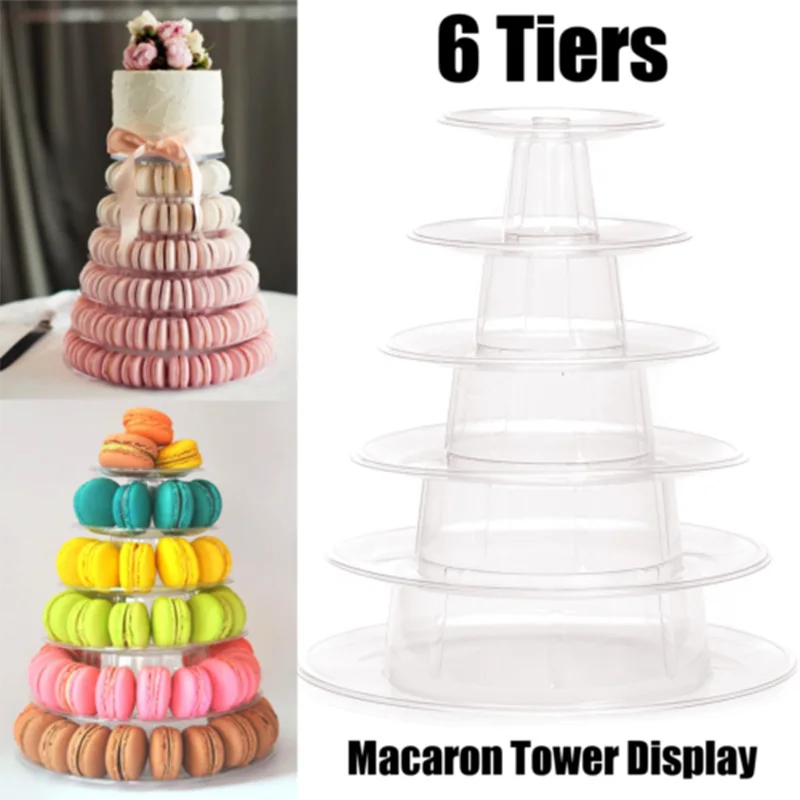 6Tiers Macaron Display Stand Round Macaroon Tower Cupcake Display Stand Fondant Wedding Cake Decoration Tool
6Tiers Macaron Display Stand Round Macaroon Tower Cupcake Display Stand Fondant Wedding Cake Decoration Tool