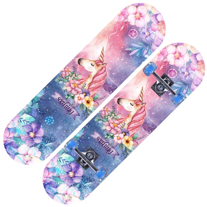 Maple Skateboard Fashion Teenagers Kids Professional Longboard Skate Street Patinetas De Skate Skate Board Double Rocker KC5HB
Maple Skateboard Fashion Teenagers Kids Professional Longboard Skate Street Patinetas De Skate Skate Board Double Rocker KC5HB