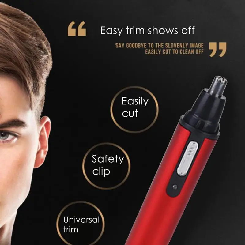 USB Rechargeable Nose Hair Trimmer Nose Hair Safe Men Care Trimming Tool Repair Nose Hair Cutter Nose Hair Knife Shaving
USB Rechargeable Nose Hair Trimmer Nose Hair Safe Men Care Trimming Tool Repair Nose Hair Cutter Nose Hair Knife Shaving