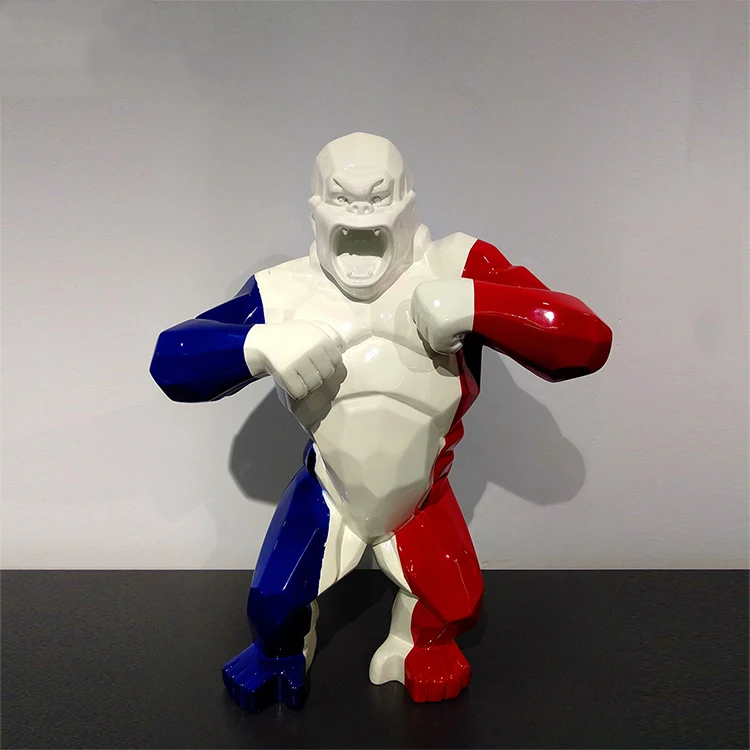 Home Decoration France Fiberglass King Kong Wild Items Life Size Gorilla Statue For Sale
Home Decoration France Fiberglass King Kong Wild Items Life Size Gorilla Statue For Sale