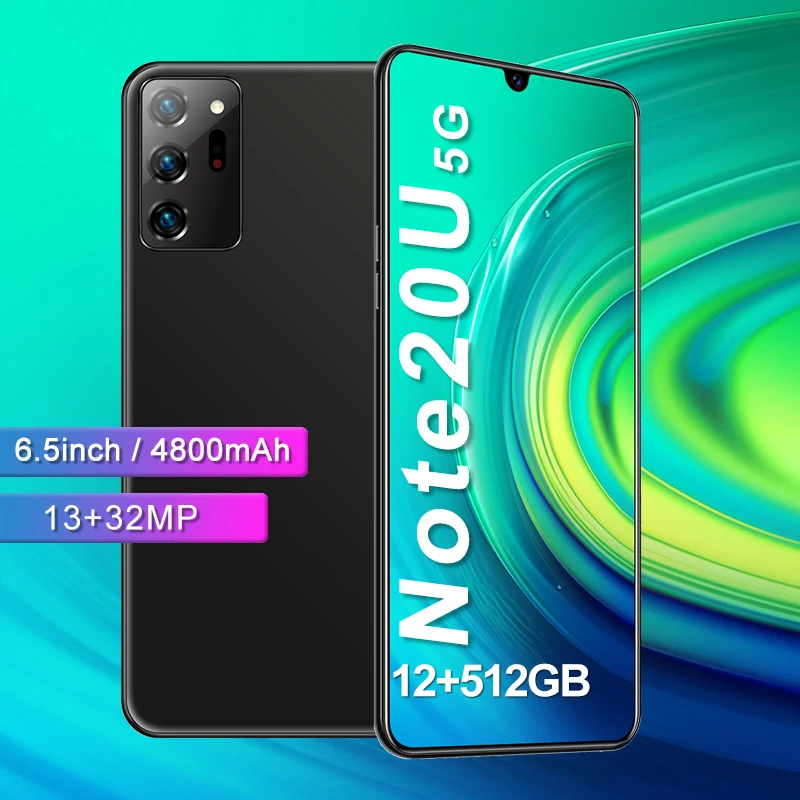Global Version 2021 Note20U 6.5 Inch Fingerprint Face Unlock 4800mAh Mobile Phone MTK6799 12+512GB 4800mAh Dual SIM Smartphone
Global Version 2021 Note20U 6.5 Inch Fingerprint Face Unlock 4800mAh Mobile Phone MTK6799 12+512GB 4800mAh Dual SIM Smartphone