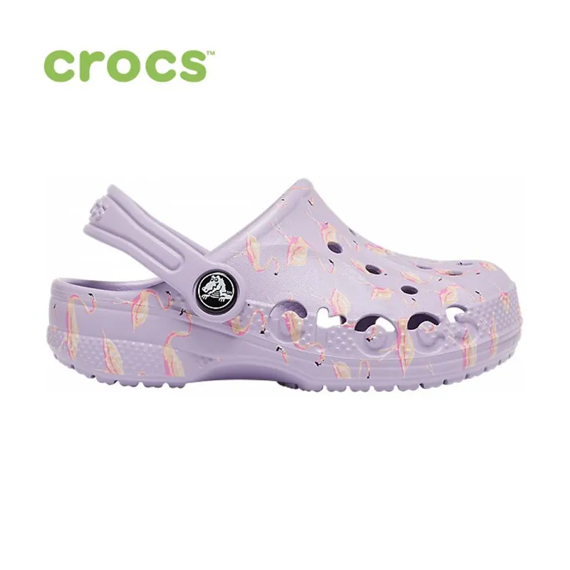 CROCS Baya Seasonal Printed Clog K KIDS|Мюли и сабо| |