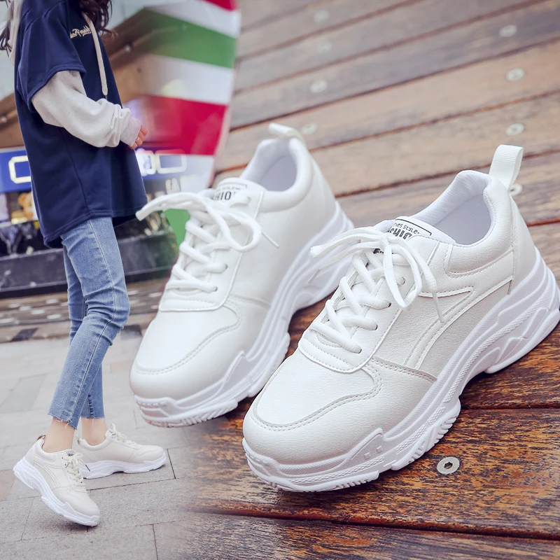 Casual Shoes Women Chunky Sneakers Fashion Dad Shoes For Women Spring Autumn White Black Shoes Chunky Sneaker Vulcanize Shoes
Casual Shoes Women Chunky Sneakers Fashion Dad Shoes For Women Spring Autumn White Black Shoes Chunky Sneaker Vulcanize Shoes