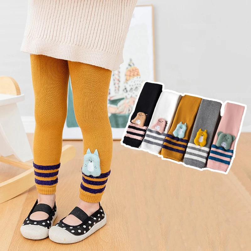 Girls Leggins Thicken Children's Pants Cartoon Baby Leggings Elastic Kids Clothing Cotton Trousers Warm 2021 Autumn Winter
Girls Leggins Thicken Children's Pants Cartoon Baby Leggings Elastic Kids Clothing Cotton Trousers Warm 2021 Autumn Winter