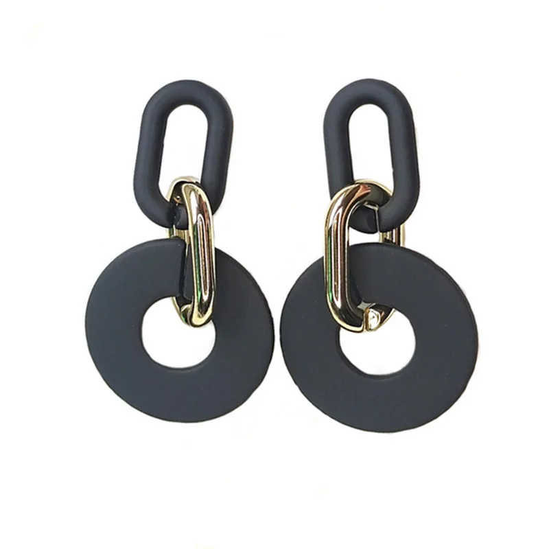 Summer Love Black Statement Earrings for Women Bohemian Geometric Dangle Drop Earring Fashion Jewelry Unusual Friendship Earring
Summer Love Black Statement Earrings for Women Bohemian Geometric Dangle Drop Earring Fashion Jewelry Unusual Friendship Earring