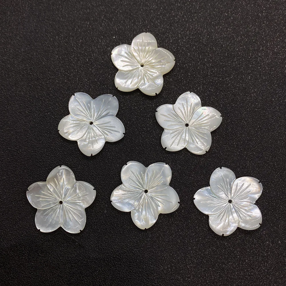 White Shells Pure Natural Materials 3D Petals Loose Beads 26mm Handmade Necklaces Flower Beads DIY Necklace Jewelry Making 1 Pcs
White Shells Pure Natural Materials 3D Petals Loose Beads 26mm Handmade Necklaces Flower Beads DIY Necklace Jewelry Making 1 Pcs