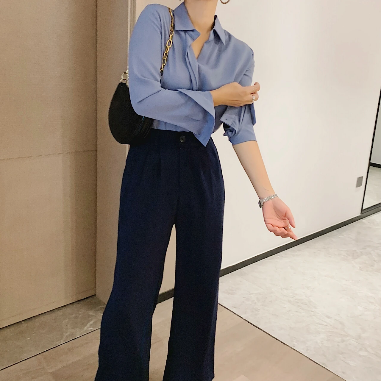 Women Solid Korean Style Fashion Collar Shirt And Blouses For Spring Autumn Long Sleeve Tops Elegant Office Lady White Blusa Za
Women Solid Korean Style Fashion Collar Shirt And Blouses For Spring Autumn Long Sleeve Tops Elegant Office Lady White Blusa Za