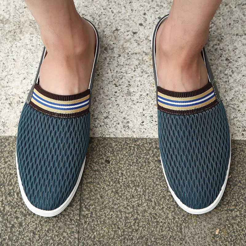 Summer Casual Shoes Men Half Drag Walking Shoes For Mens Brown Mesh Men Youth Casual Footwear Breathable Men Half slippers
Summer Casual Shoes Men Half Drag Walking Shoes For Mens Brown Mesh Men Youth Casual Footwear Breathable Men Half slippers
