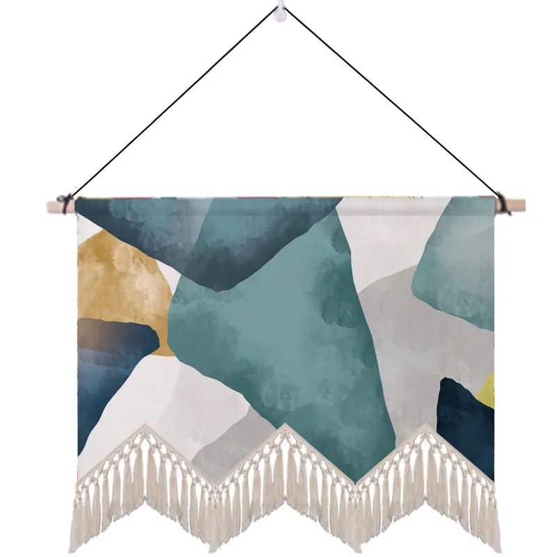Nordic Tassel Tapestry Geometry Bedside Wall Hanging Dormitory Bohemian Tapestries Aesthetic Room Tapiz Home Decoration DF50GT
Nordic Tassel Tapestry Geometry Bedside Wall Hanging Dormitory Bohemian Tapestries Aesthetic Room Tapiz Home Decoration DF50GT
