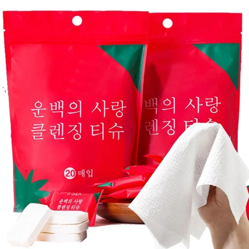 20pcs/bag Disposable Towel Compressed Portable Travel Non-woven Fabric Face Towel Water Wet Wipe Outdoor Moistened Tissues
20pcs/bag Disposable Towel Compressed Portable Travel Non-woven Fabric Face Towel Water Wet Wipe Outdoor Moistened Tissues