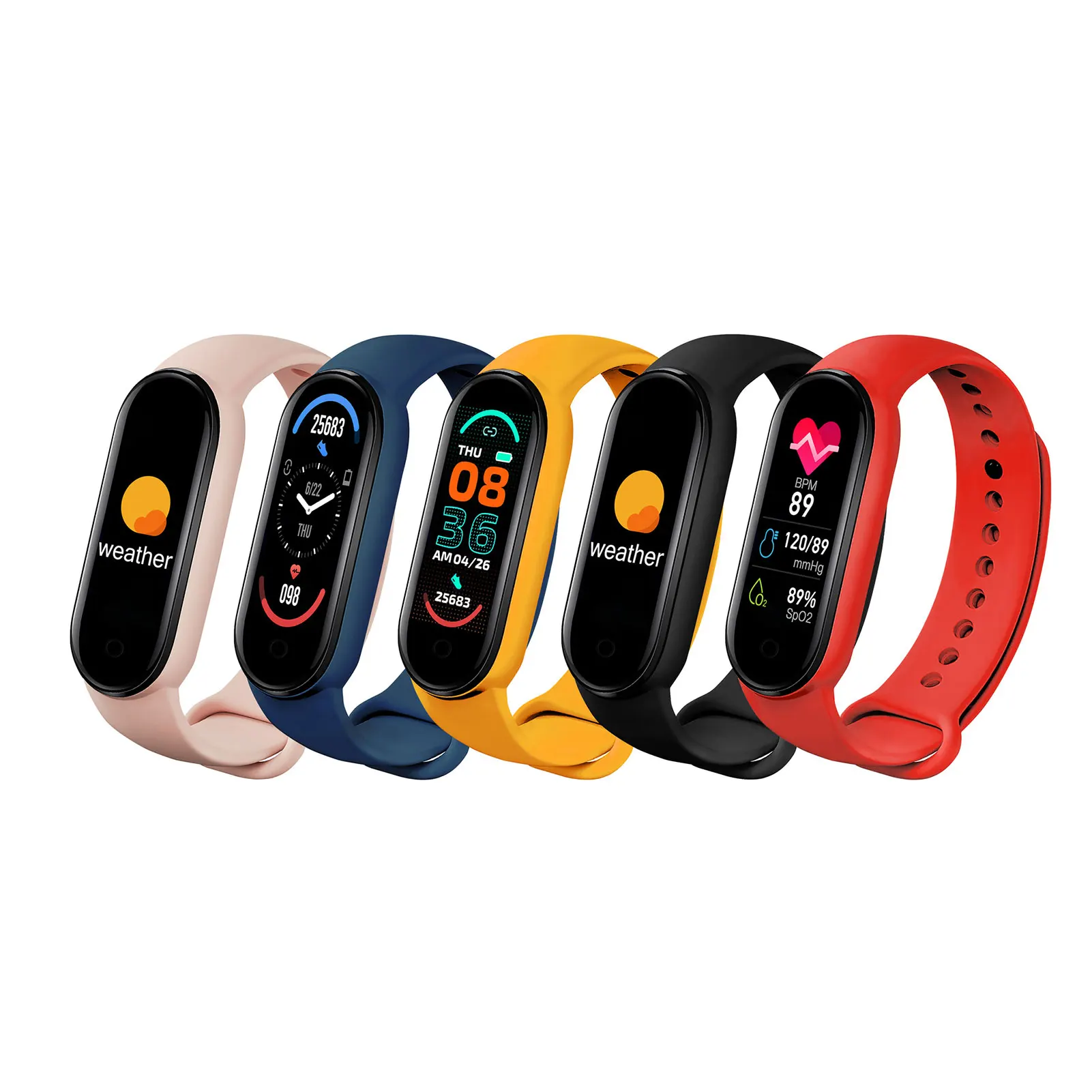 2021 New M6 Smart Bracelet Watch Fitness Tracker Sport Smartband Blood Pressure Monitor Wristband Men Women Smart Band
2021 New M6 Smart Bracelet Watch Fitness Tracker Sport Smartband Blood Pressure Monitor Wristband Men Women Smart Band