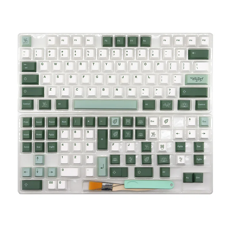 Botanical Keycaps PBT Dye Subbed Cherry Profile Keycap For MX Switch Mechanical Keyboard 132 Keys
Botanical Keycaps PBT Dye Subbed Cherry Profile Keycap For MX Switch Mechanical Keyboard 132 Keys