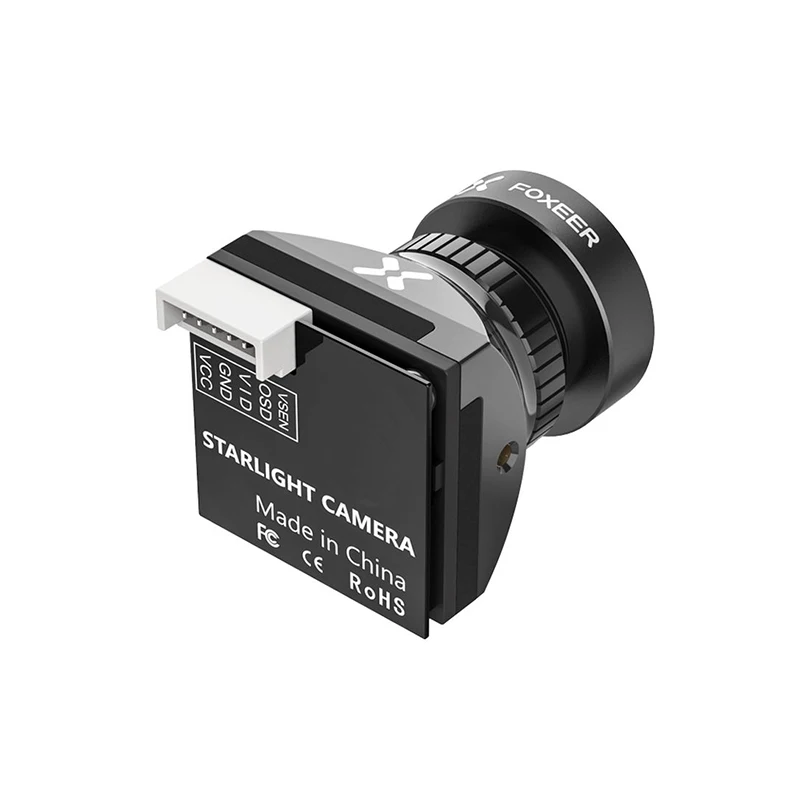 Foxeer Micro 1200TVL Starlight 0.0001Lux Low Latency Low Noise 16:9/4:3 PAL/NTSC Switchable FPV Camera For RC FPV RC Drone
Foxeer Micro 1200TVL Starlight 0.0001Lux Low Latency Low Noise 16:9/4:3 PAL/NTSC Switchable FPV Camera For RC FPV RC Drone
