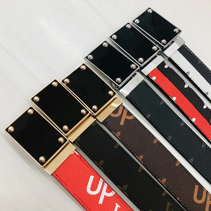 2021 Hot Designer Belt Rectangular Button Men's Casual Business Belt Size 105-125cm
2021 Hot Designer Belt Rectangular Button Men's Casual Business Belt Size 105-125cm