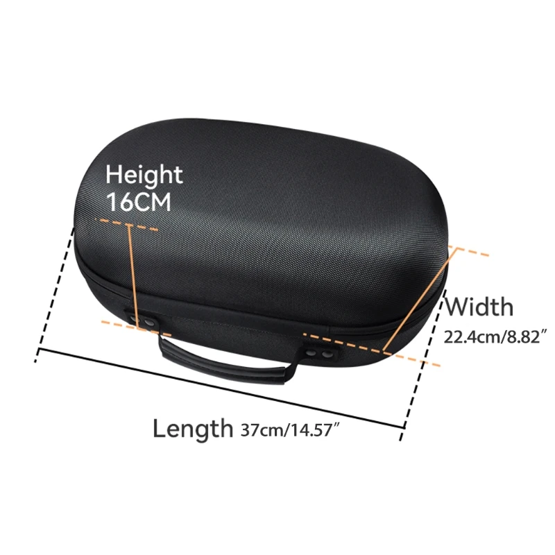 Storage Case Compatible with Ques 2 Headset Protective Shell Travelling Carrying Bags Protector Eva Hard Shell B03C
Storage Case Compatible with Ques 2 Headset Protective Shell Travelling Carrying Bags Protector Eva Hard Shell B03C