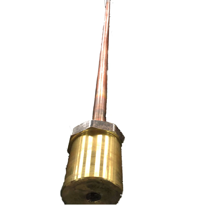 new designed 8mm crystallizer for copper rod upward casting machine at lease 20% energy saving
new designed 8mm crystallizer for copper rod upward casting machine at lease 20% energy saving