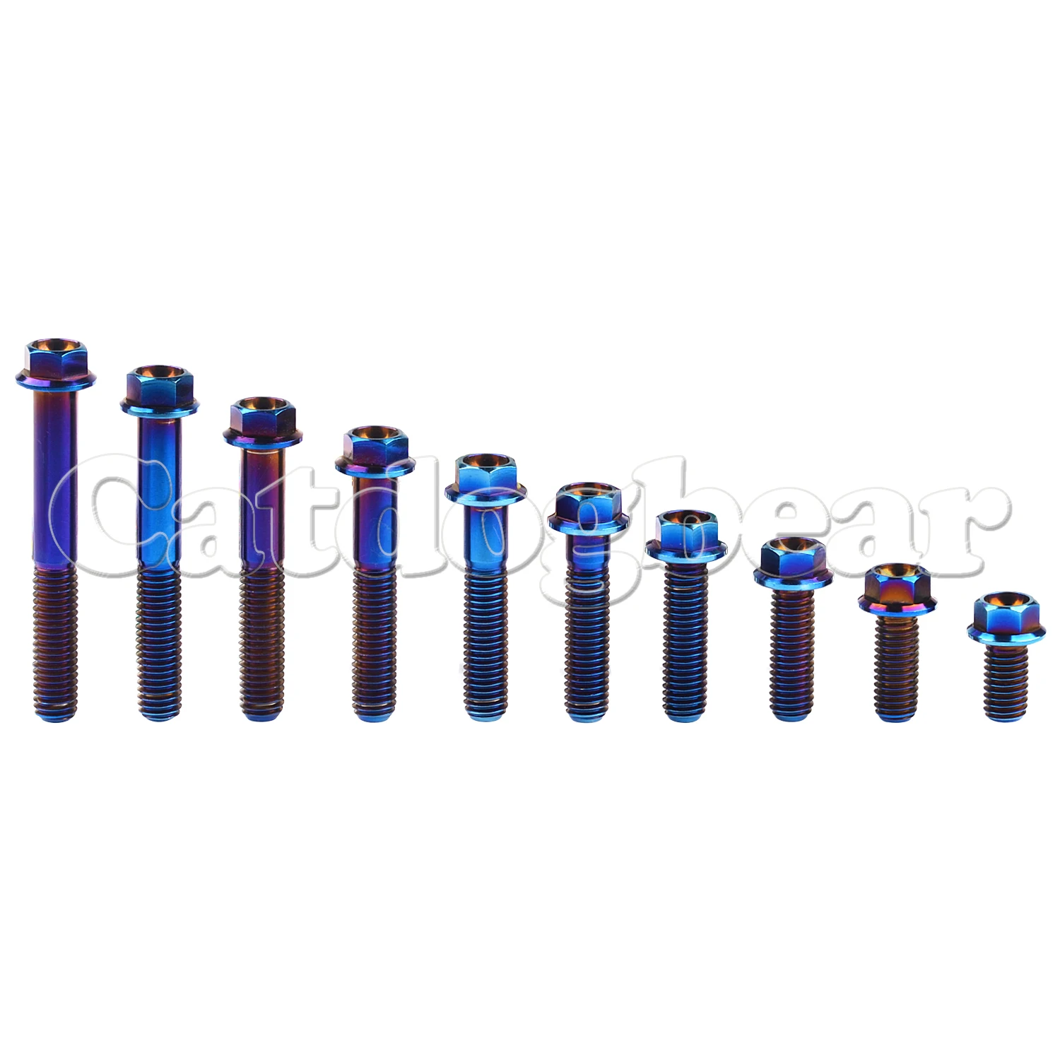 Catdogbear Titanium Bolts M8x 15 20 25 30 35 40 45 50 55 60 65mm Hex Head Flange Bolt Motorcycle Disc Brake Screw
Catdogbear Titanium Bolts M8x 15 20 25 30 35 40 45 50 55 60 65mm Hex Head Flange Bolt Motorcycle Disc Brake Screw