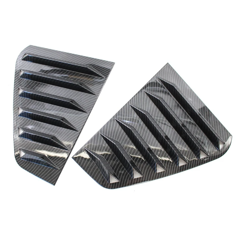 2PCS Carbon Look Side Window Louvers Sun Shade Cover For-GOLF MK7 MK7.5-R 2014-2019
2PCS Carbon Look Side Window Louvers Sun Shade Cover For-GOLF MK7 MK7.5-R 2014-2019