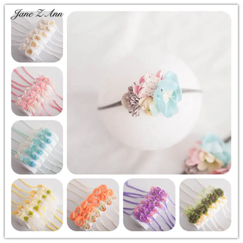 Jane Z Ann Baby Photography Headwear Baby Photograph Head Flower Newborn Hairband studio shooting Accessories
Jane Z Ann Baby Photography Headwear Baby Photograph Head Flower Newborn Hairband studio shooting Accessories