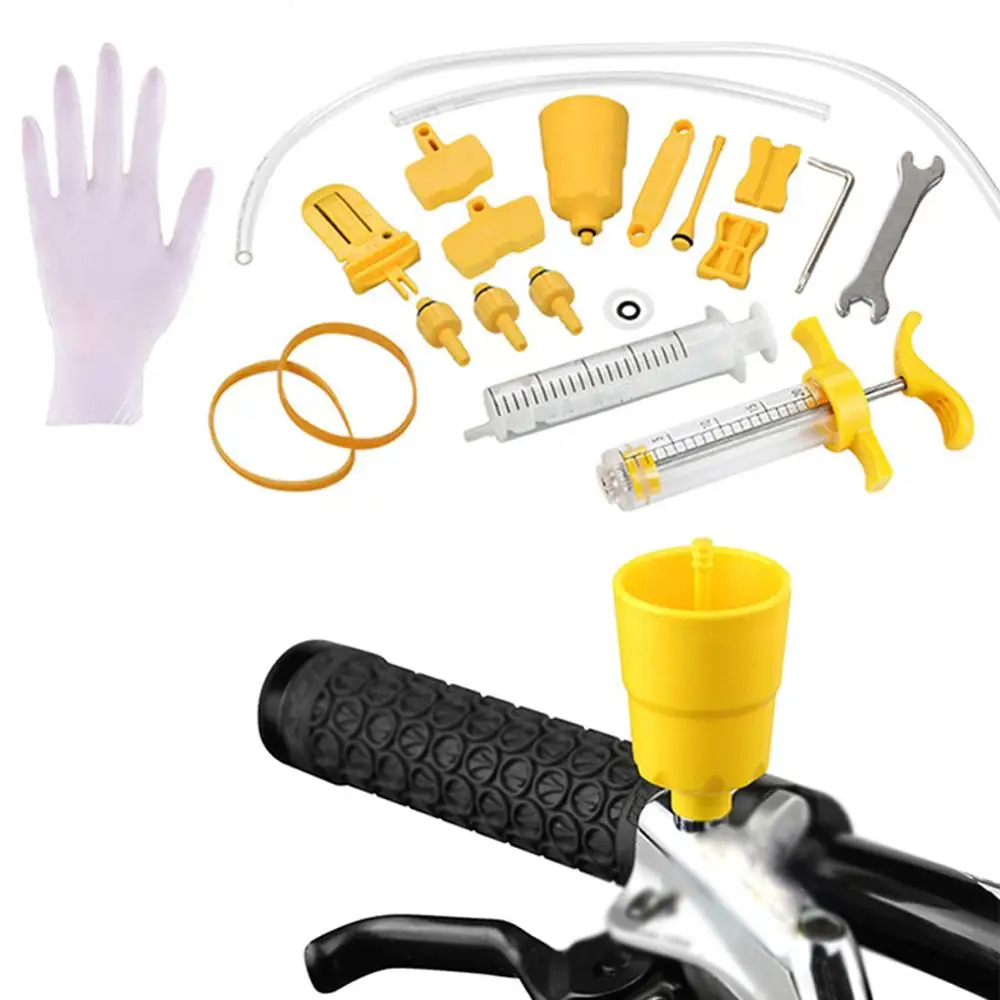 Road Bike Mountain Bicycle Disc Oil Brake Oiler Refill Tool Set Kit Universal full range TEKTRO full range
Road Bike Mountain Bicycle Disc Oil Brake Oiler Refill Tool Set Kit Universal full range TEKTRO full range