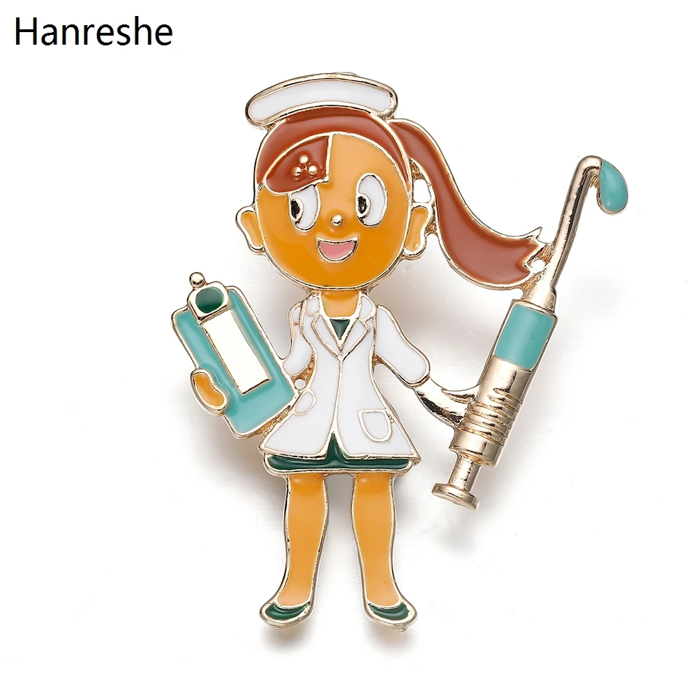 Cartoon Cute Medical Nurse Doctor Shape Enamel Brooch Pin Creative Jewelry Campus Hospital Lapel Backpack Brooch Jewelry Gift
Cartoon Cute Medical Nurse Doctor Shape Enamel Brooch Pin Creative Jewelry Campus Hospital Lapel Backpack Brooch Jewelry Gift