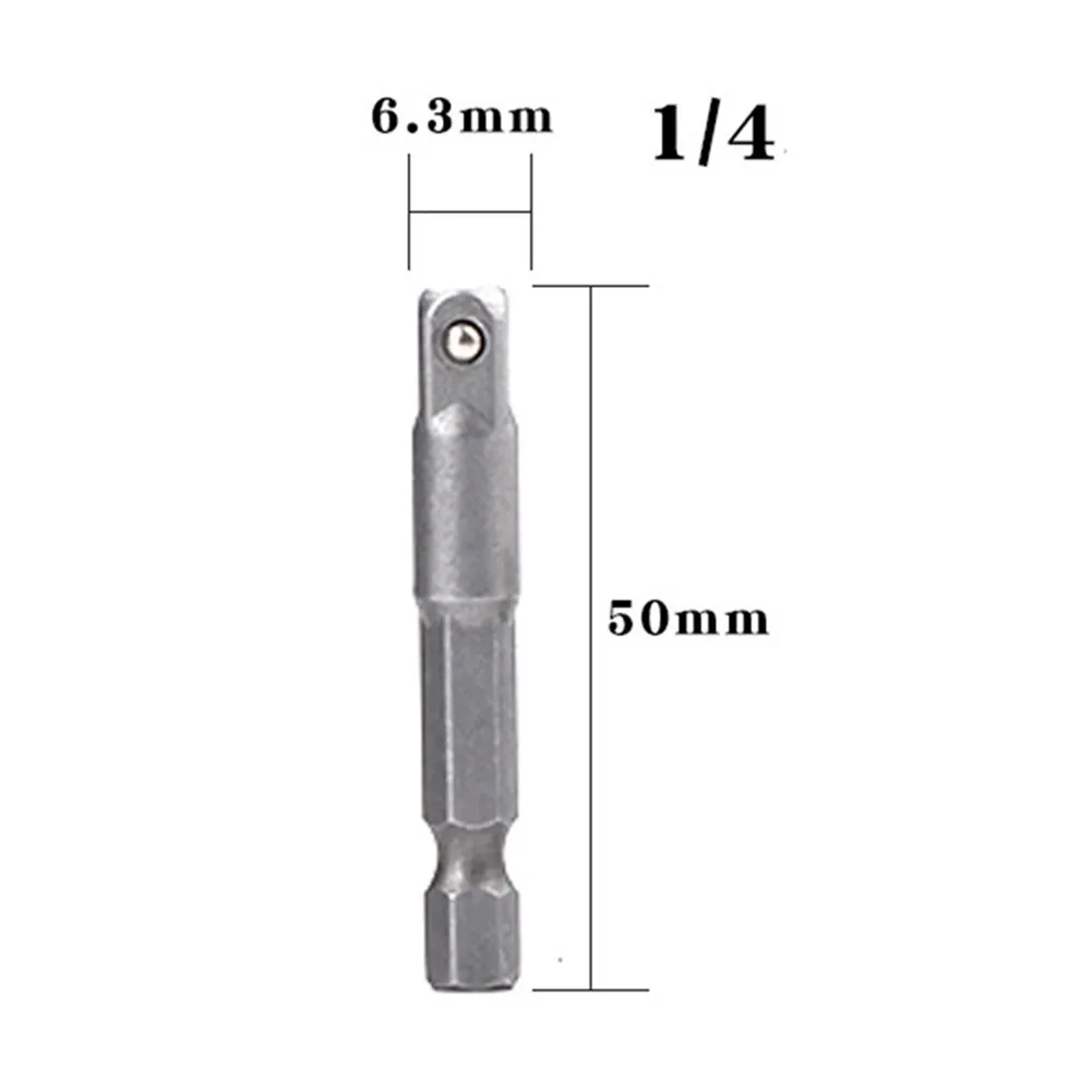 1/4\\\" Socket Adapter Adapter Chrome Vanadium Steel Drill For Impact Shank Silver
1/4\\\" Socket Adapter Adapter Chrome Vanadium Steel Drill For Impact Shank Silver