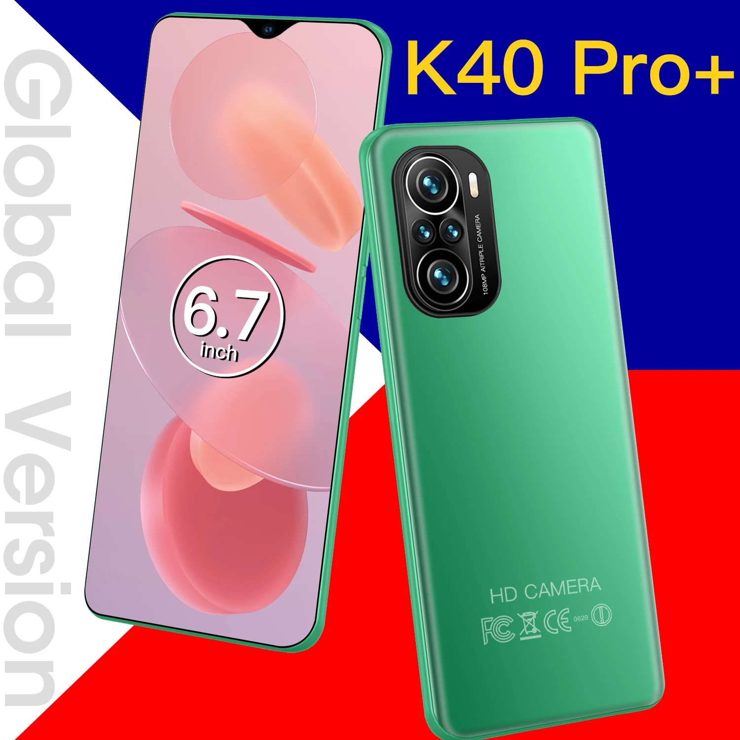 New Arrival K40 Pro+ Face ID 6.7Inch HD Screen 16GBRAM+512GBROM MTK6989 10Core 4G 5G Network 6000MAH 24+48MP Dual SIM Android10
New Arrival K40 Pro+ Face ID 6.7Inch HD Screen 16GBRAM+512GBROM MTK6989 10Core 4G 5G Network 6000MAH 24+48MP Dual SIM Android10