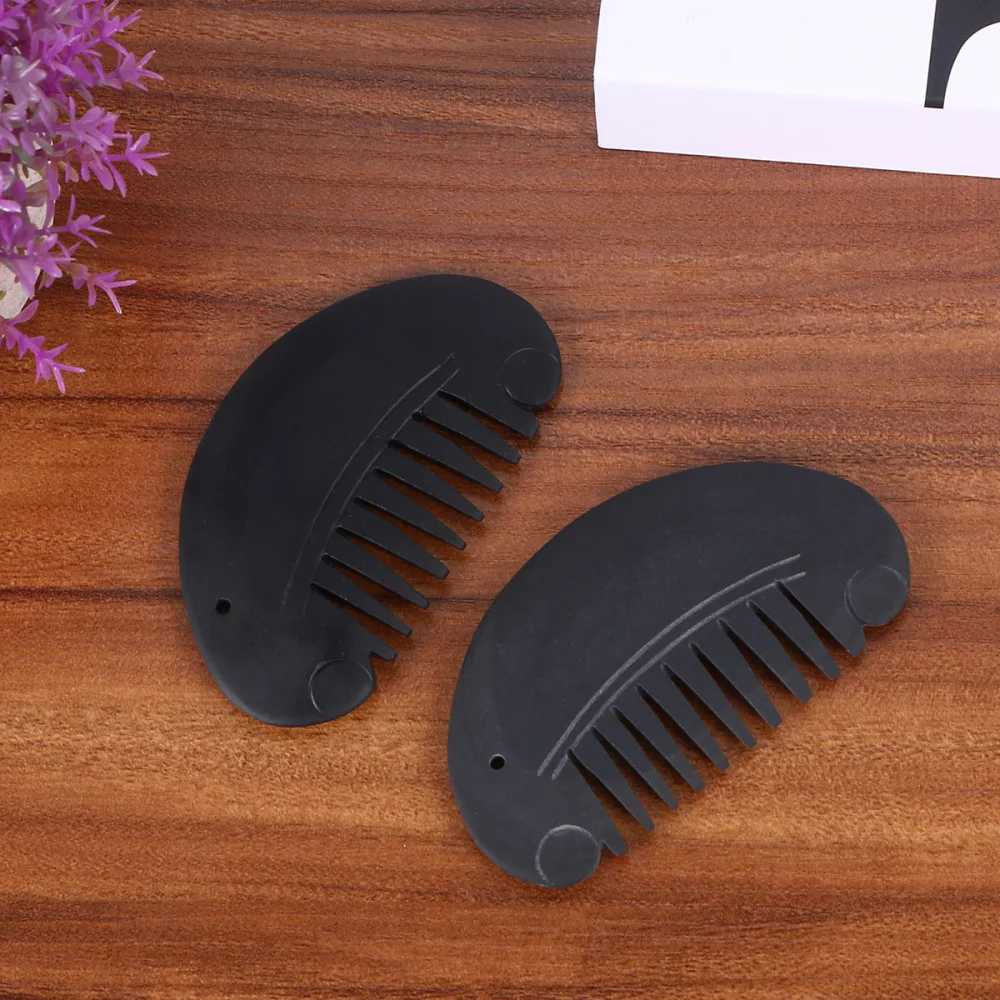 2pcs Stone Needle Scraping Comb Natural Jade Hair Smoothing Comb for Men Woman Girls (Semicircle Comb)
2pcs Stone Needle Scraping Comb Natural Jade Hair Smoothing Comb for Men Woman Girls (Semicircle Comb)