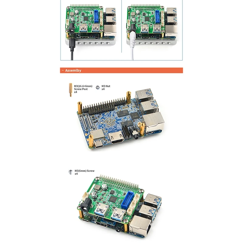 for NanoPi M4 Dedicated PCIe to USB3.0 Development Expansion Board, PCIe X2 High-Speed Transmission
for NanoPi M4 Dedicated PCIe to USB3.0 Development Expansion Board, PCIe X2 High-Speed Transmission