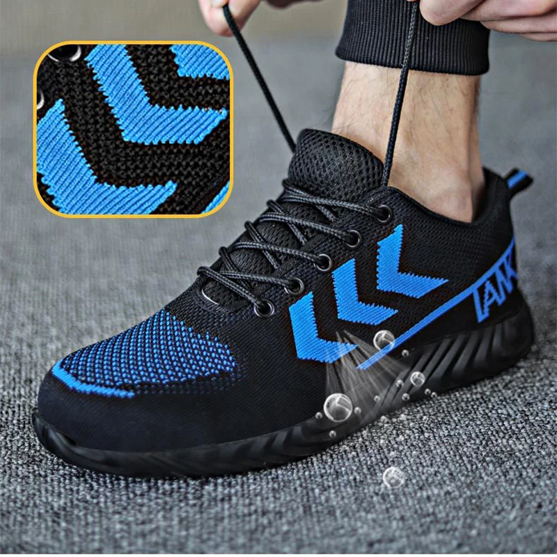 Breathable Labor Protection Shoes Mesh Fly Weaving Anti-Smashing Anti-Puncture Safety Shoes Steel Clad Toe Anti-Slip Work Boots
Breathable Labor Protection Shoes Mesh Fly Weaving Anti-Smashing Anti-Puncture Safety Shoes Steel Clad Toe Anti-Slip Work Boots