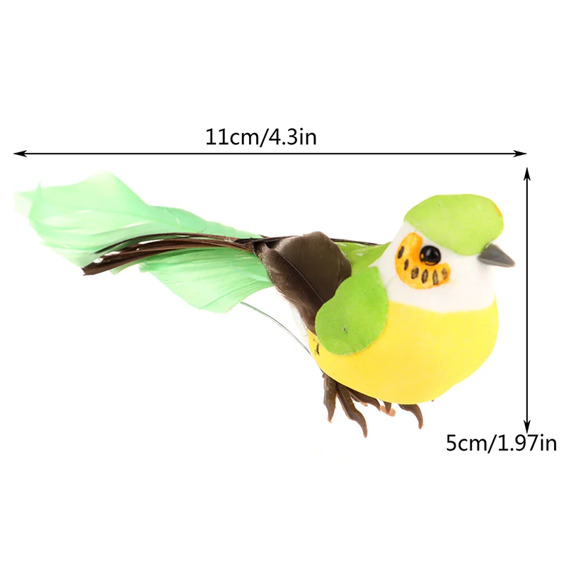 12pcs/Set Simulation Feather Birds Models Fake Artificial Foam Animal Wedding Home Garden Ornament Craft Miniature Decoration
12pcs/Set Simulation Feather Birds Models Fake Artificial Foam Animal Wedding Home Garden Ornament Craft Miniature Decoration
