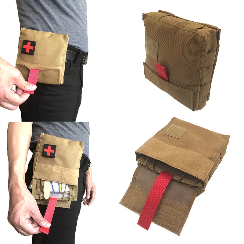 Аварийная сумка EDC для оказания первой помощи, Сумка с системой Molle для инструментов, быстрое открытие, ежедневная переноска, охота, кемпинг, ...
Аварийная сумка EDC для оказания первой помощи, Сумка с системой Molle для инструментов, быстрое открытие, ежедневная переноска, охота, кемпинг, ...